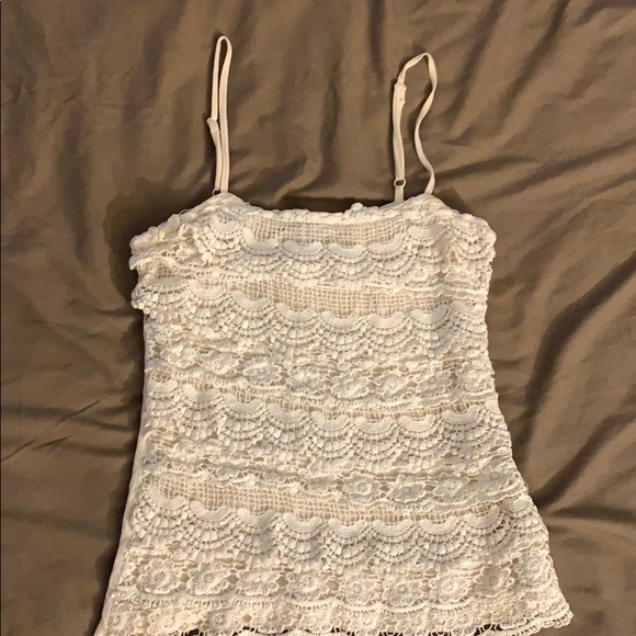 Wet Seal Tops - CREAM BLOUSE